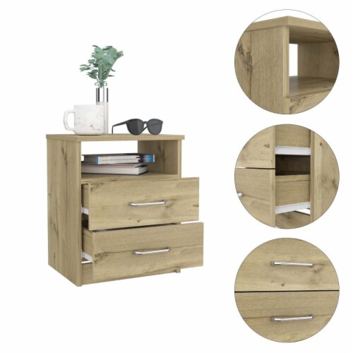 Nightstands in Particle Board for Home or Office Use Perspective: top