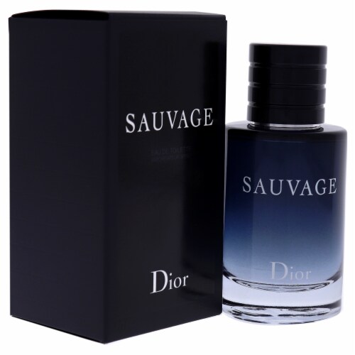 Dior Sauvage Parfum Spray for Men 2.0 Ounces, clear