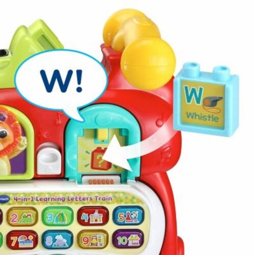 Vtech 4 in 1 learning letters train 1 ct ralphs