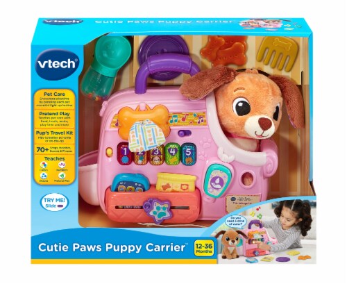 VTech Cutie Paws Puppy Carrier Perspective: top