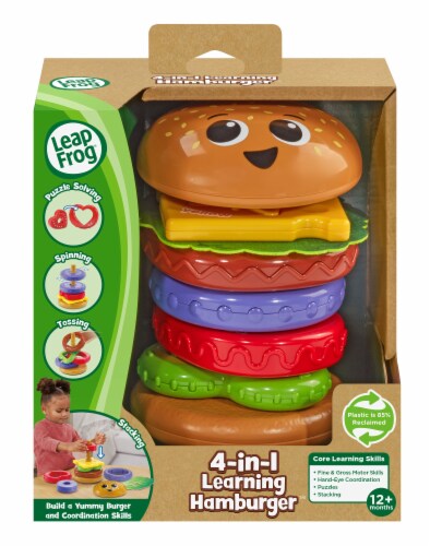 LeapFrog® 4-in-1 Learning Hamburger™ Perspective: top