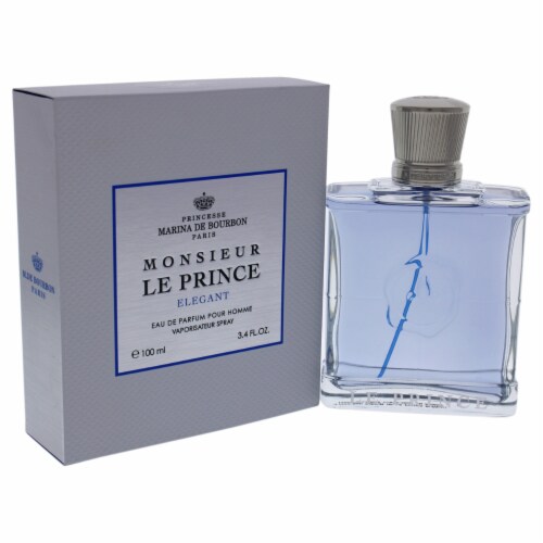 Monsieur Le Prince Elegant by Princesse Marina De Bourbon for Men - 3.4 oz EDP Spray Perspective: top
