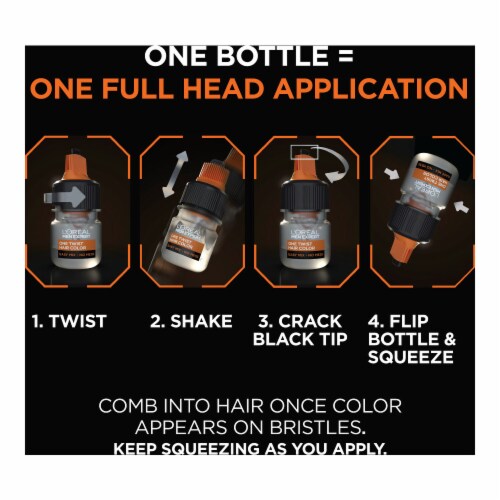 L'Oreal Paris Men Expert Dark Brown 03 Permanent Haircolor Perspective: top