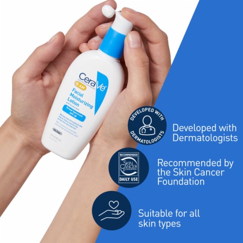 CeraVe AM SPF 30 Daily Face Lotion Perspective: top