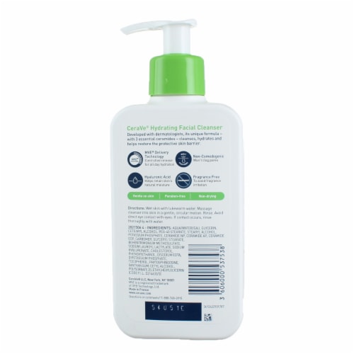 CeraVe® Hydrating Facial Cleanser Perspective: top
