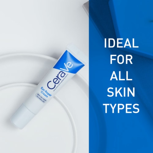 Cerave Hydrating Eye Repair Cream Perspective: top