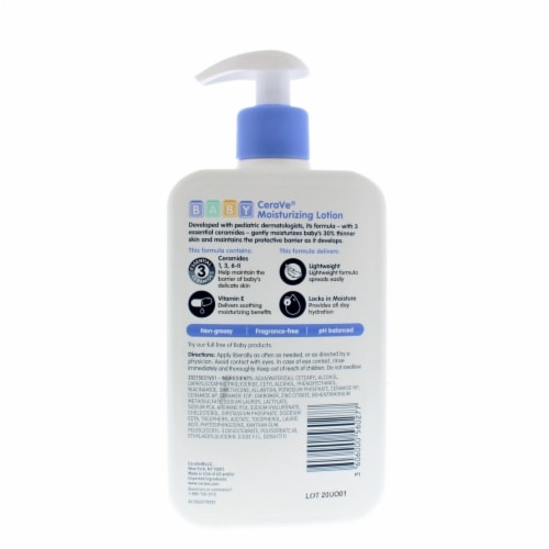 CeraVe Baby Moisturizing Lotion 16oz/473ml Perspective: top