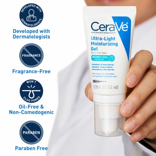 CeraVe Ultra-Light Facial Moisturizing Gel Perspective: top