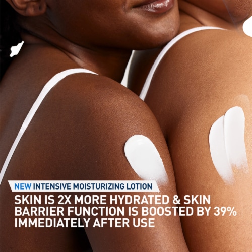 CeraVe Intensive Moisturizing Body Lotion with Hydro-Urea for Dry Skin + Itch Relief Perspective: top