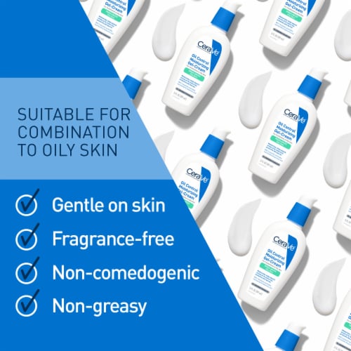 CeraVe Oil Control Moisturizing Gel-Cream 3oz Perspective: top