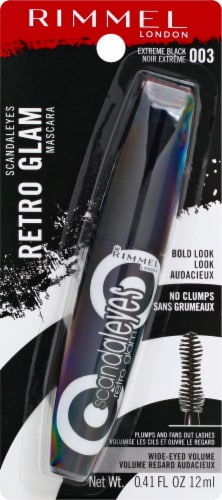 Rimmel Scandaleyes Retro Glam Mascara 003 Extreme Black Perspective: top