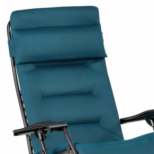 Lafuma Futura Air Comfort Padded Folding Patio Lawn Recliner Chair