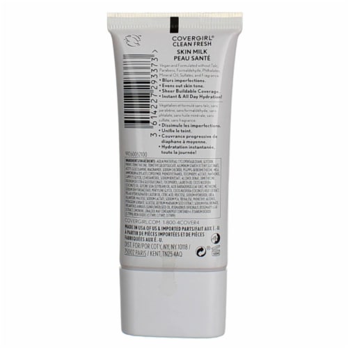 CoverGirl Clean Fresh Skin Milk 520 Fair Nourishing Foundation Perspective: top