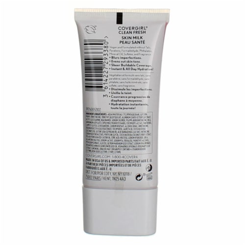 CoverGirl Clean Fresh Skin Milk 540 Light Nourishing Foundation Perspective: top