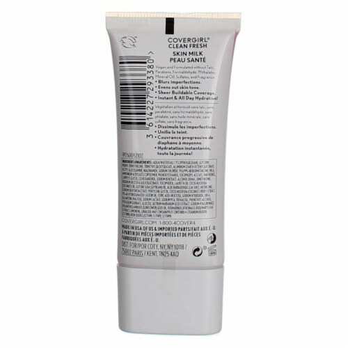 CoverGirl Clean Fresh Skin Milk 540 Light Nourishing Foundation Perspective: top