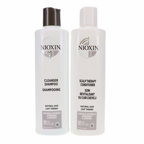 Nioxin System 1 Gift Set 2 Piece Perspective: top