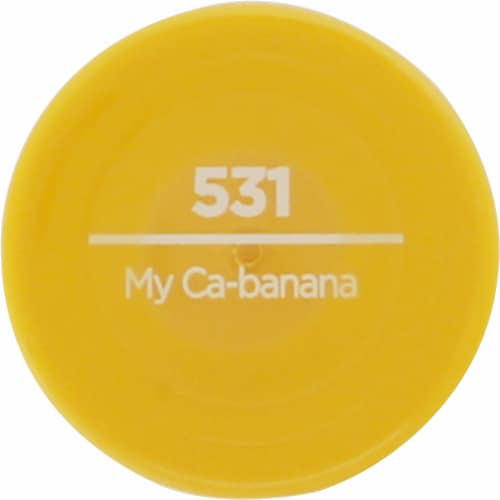 Sally Hansen® My Ca-banana Yellow Insta-Dri Nail Polish Perspective: top