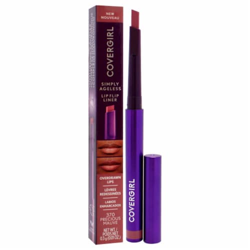 CoverGirl 370 Precious Mauve Simply Ageless Lip Liner Perspective: top