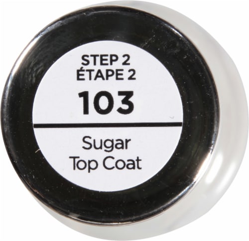Sally Hansen® Top Coat Sugar Gel Nail Polish 14.7 ml Perspective: top