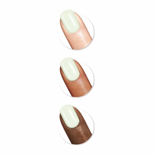 Peeps Purple Bunny Nail Polish Perspective: top