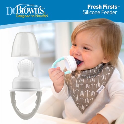 Dr. Brown's Silicone Baby Feeder Perspective: top
