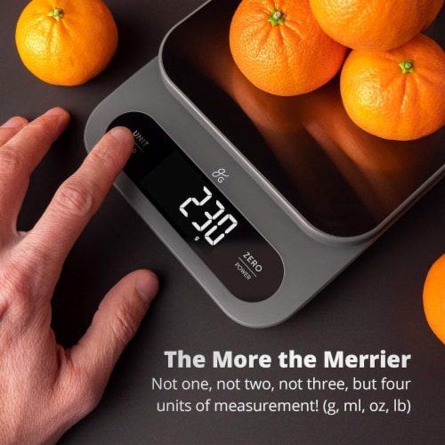 Greater Goods Digital Display Food Scale Perspective: top