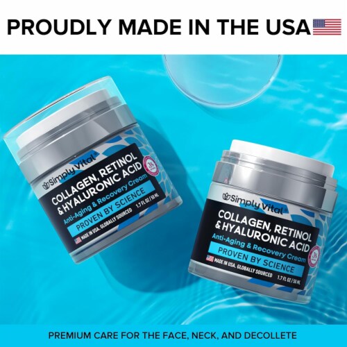 SimplyVital Anti Aging Moisturizer Collagen Cream, 1 - Fry's