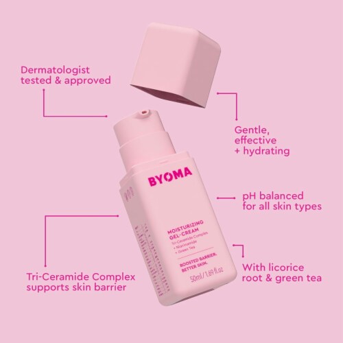 BYOMA Moisturizing Gel Cream - Face Lotion with Niacinamide
