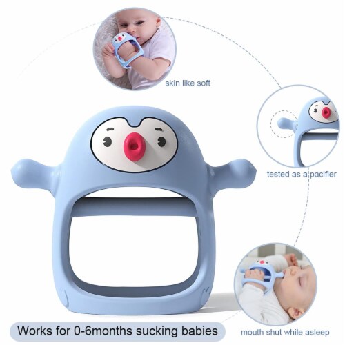 Smily Mia Soft Silicone Baby Teethers 2 Packs Perspective: top