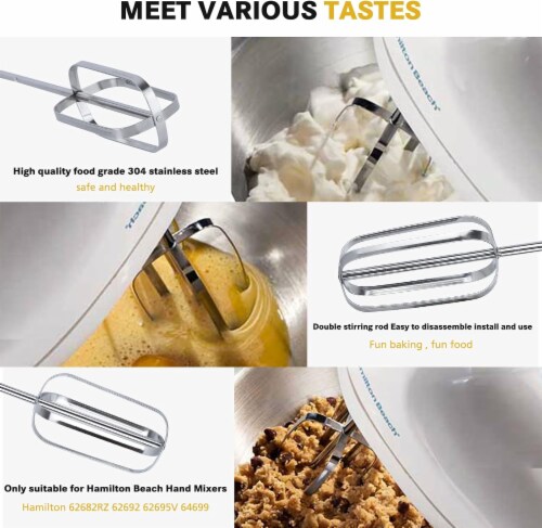 Compatible Beaters for Hamilton Beach Hand Mixer Attachments 3.52 ounces Foods Co