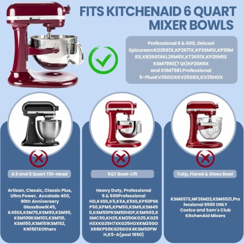 Kitchen Aid Accessories and Attachments 6 Quart Kroger