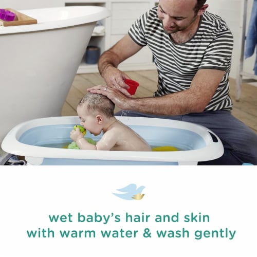 20 Fl Oz Hypoallergenic Baby Dove Sensitive Skin Care Baby Wash Perspective: top