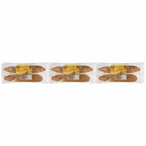 12.3-Ounces Gluten Free Baquettes Pack of 6 Perspective: top
