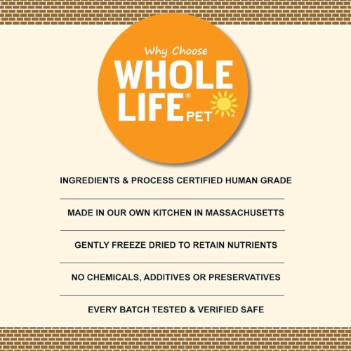 Whole Life Pet Products Just One Chicken Cat Treats – High Protein – 4oz Perspective: top