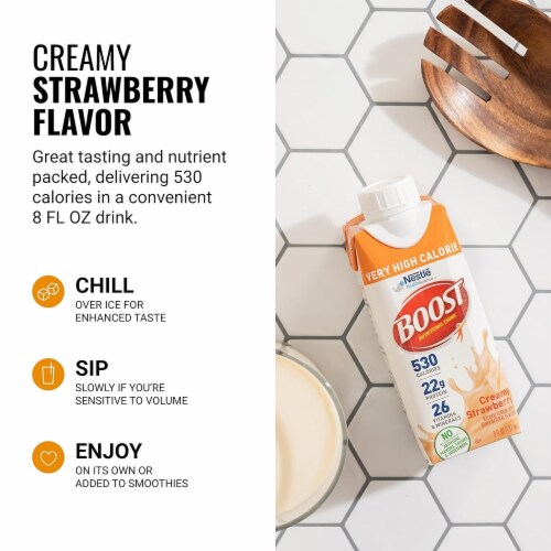 Boost Very High Calorie Strawberry Nutritional Drink, 22g Boost Very High Calorie Strawberry Nutritional Drink, 22g