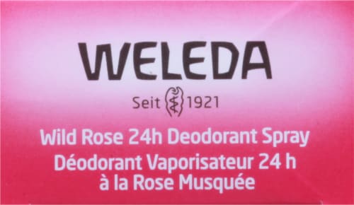 Weleda Wild Rose 24h Deodorant Spray Perspective: top