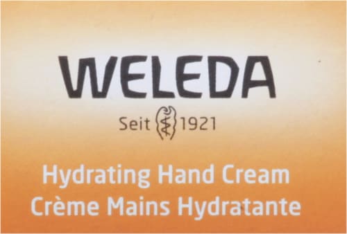 Weleda Sea Buckthorn Hydrating Hand Cream Perspective: top