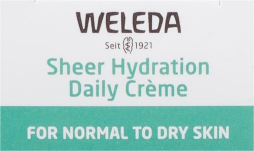 Weleda Sheer Hydration Daily Creme Perspective: top