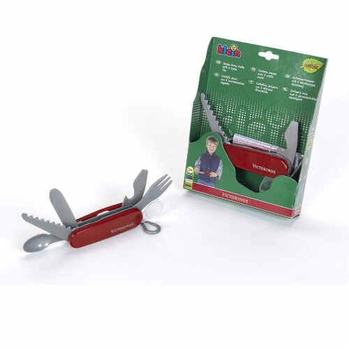 Theo Klein 2639 Kids Childrens Toy Victorinox Plastic Swiss Army Knife Red 1 Piece Pick n Save