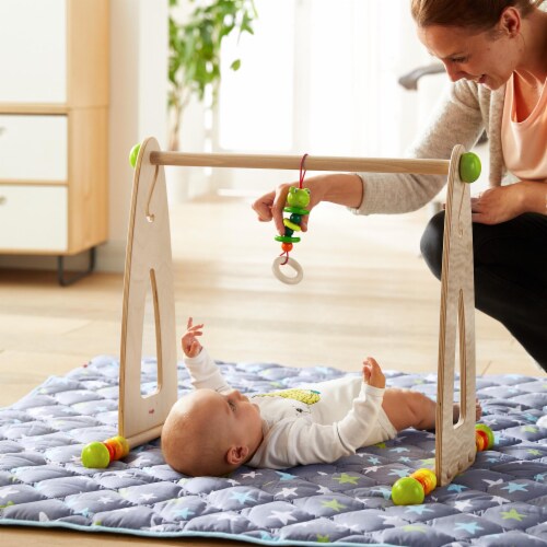 HABA Color Fun Play Gym Activity Center Perspective: top
