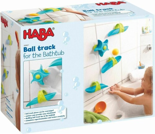 HABA Bathtub Ball Track Play Set Perspective: top