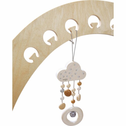 HABA Dots Play Gym Space Saving Natural Wooden Arch for Dangling Elements 1 each Pick n Save