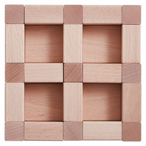 HABA Clever Up! Building Block System 3.0 (Made in Germany) Perspective: top