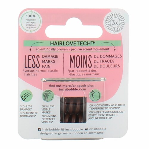 Invisibobble Original Hair Ring - Pretzel Brown Perspective: top