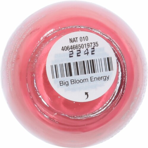 OPI Big Bloom Energy Natural Lacquer Nail Polish Perspective: top