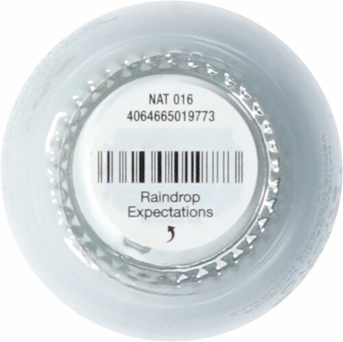 OPI Raindrop Expectations Natural Lacquer Nail Polish Perspective: top