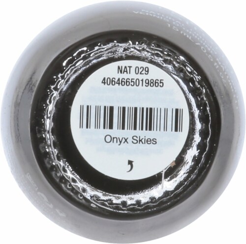 OPI Onyx Skies Natural Lacquer Nail Polish Perspective: top