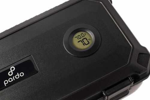 Pardo Cigar Humidor - 5 Cigar Capacity - Airtight, Waterproof, Sturdy & Durable Perspective: top