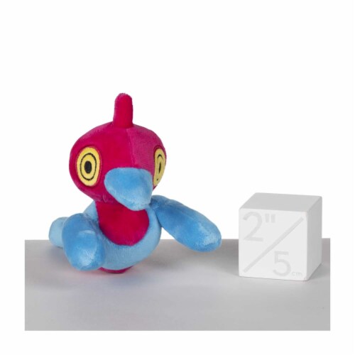 Pokemon 5 Inch Sitting Cuties Plush - Porygon-Z Perspective: top