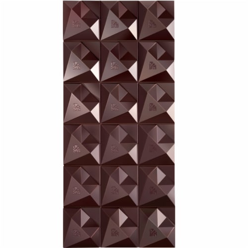 RED Dark Chocolate Bar Perspective: top